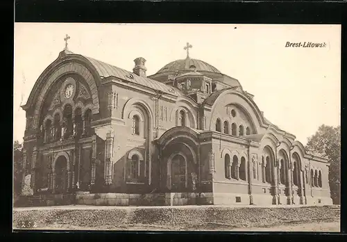 AK Brest-Litowsk, Kirche, Seitenansicht