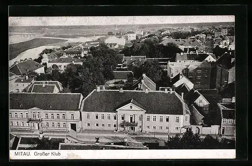 AK Mitau, Grosser Klub aus der Vogelschau