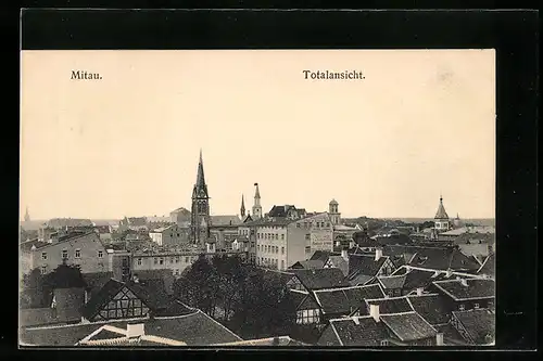 AK Mitau, Totalansicht