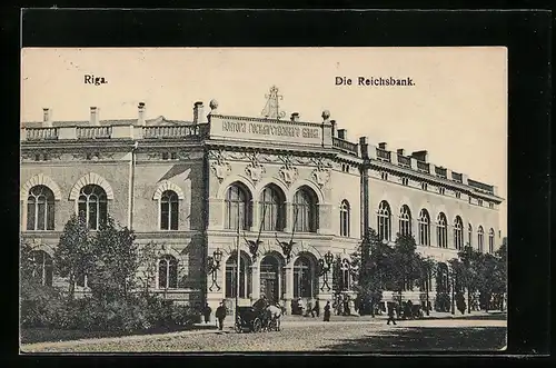 AK Riga, Die Reichsbank