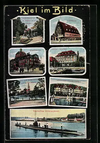 AK Kiel, Deutsches U-Boot, Fischhalle