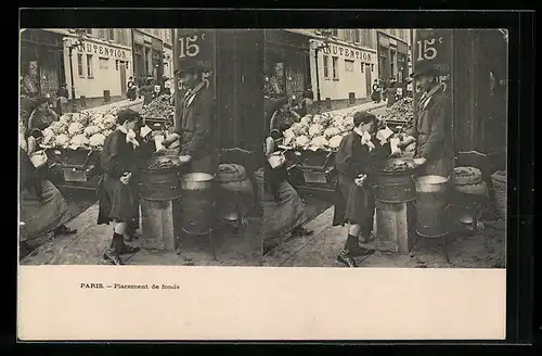 Stereo-AK Paris, Placement de fonds