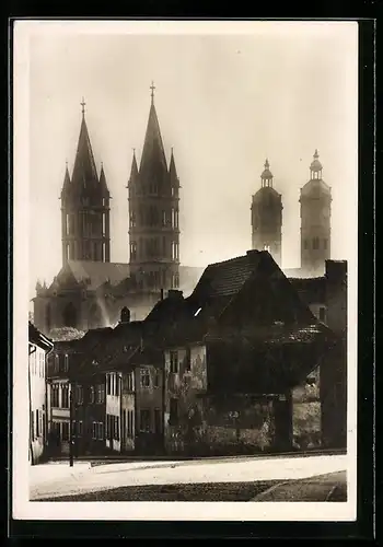 Foto-AK Walter Hege, Deutscher Kunstverlag, Berlin: Der Dom zu Naumburg von Südwesten aus