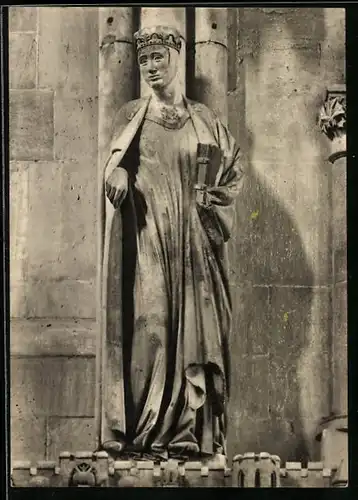 Foto-AK Walter Hege, Deutscher Kunstverlag, Berlin: Der Dom zu Naumburg, Gerburg