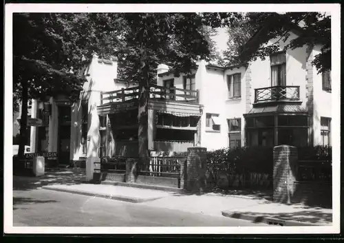 Fotografie Jos. Nuss, Eemnes, Ansicht Ede / Gelderland, Hotel & Cafe Buitenlust