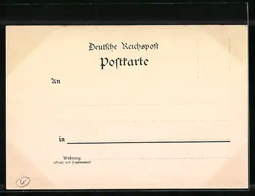 Lithographie Königswinter, Totalansicht, Dampfer vorm Ort