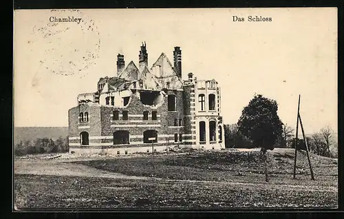 AK Chambley, Schloss, Ruine