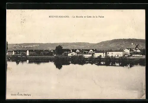 AK Neuves-Maisons, La Moselle et Cites de la Paine