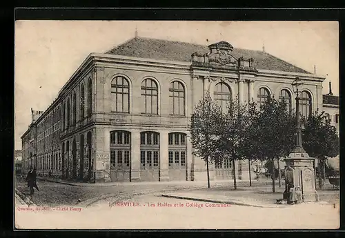 AK Luneville, Les Halles et le College Communal