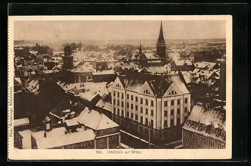 AK Mitau, Totalansicht