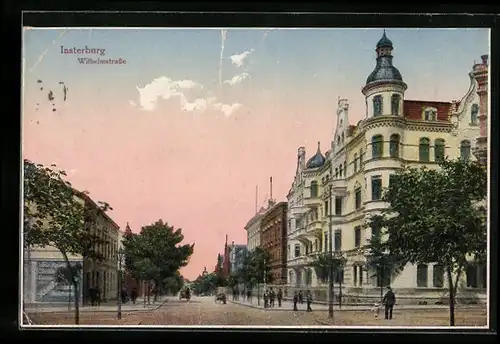 AK Insterburg, Wilhelmstrasse