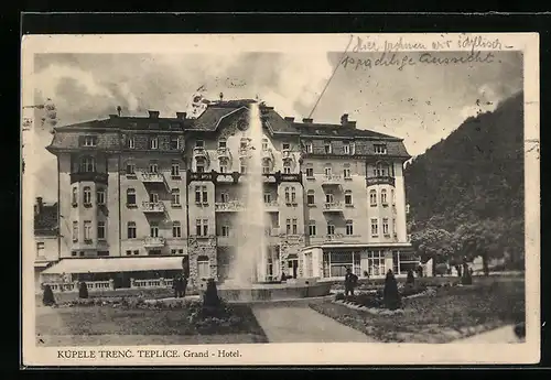 AK Trenc. Teplice, Grand-Hotel
