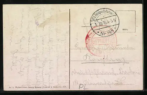 AK Przemysl, Potockigasse