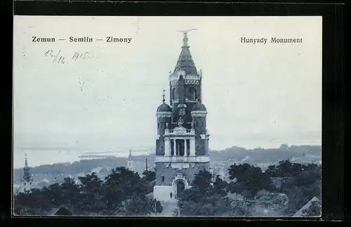 AK Zemun, Hunyady Monument