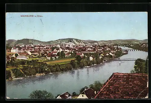 AK Maribor / Marburg, Panorama