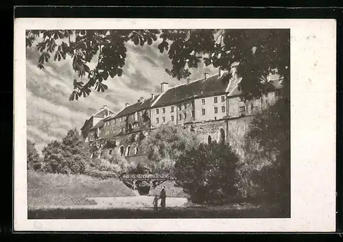 AK Tallinn, Alte Häuser auf dem Domberge