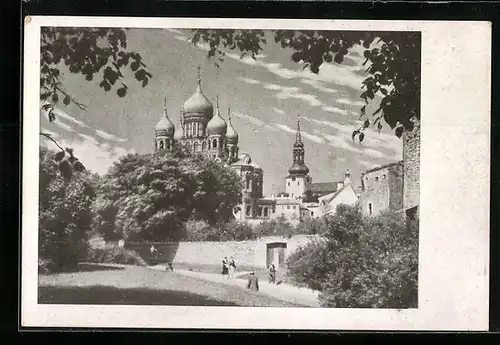 AK Tallinn, Aleks. Nevski peakirik ja Toomkirik, Alexander-Newsky-Kathedrale & Domkirche