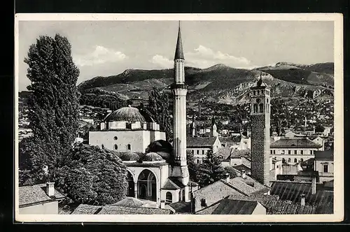 AK Sarajewo, Begova-Moschee, Ortsansicht