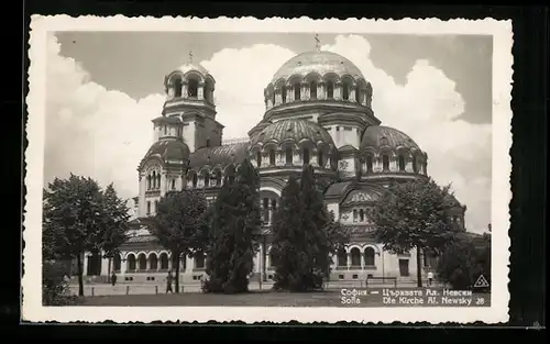 AK Sofia, Die Kirche Al. Newsky