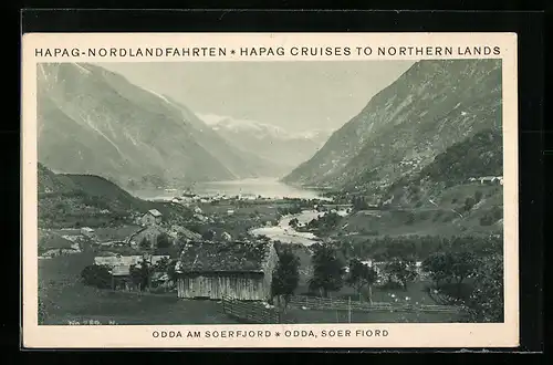 AK Odda, Gesamtansicht mit Soerfjord