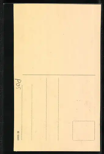 AK Posen, Rathaus und Korbwarengeschäft L. Krause