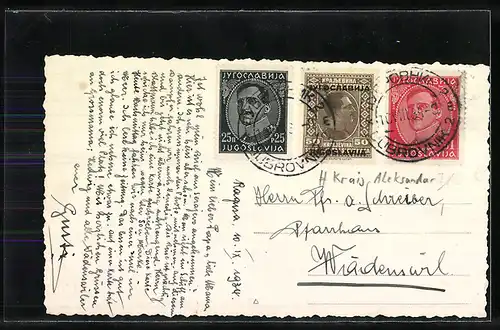 AK Passagierschiff Kralj Aleksandar I