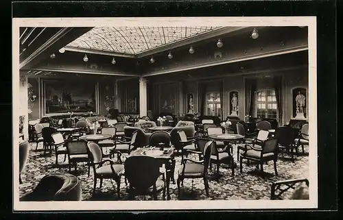 AK Dampfer Berlin, Gesellschaftshalle 1. Klasse