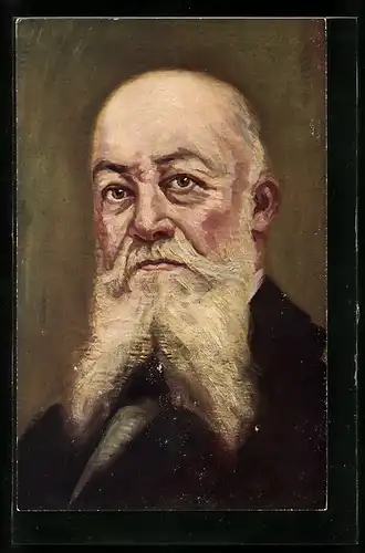 Künstler-AK Portrait Grossadmiral von Tirpitz