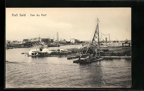 AK Port Said, Vue du Port