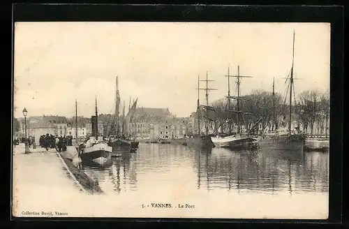 AK Vannes, Le Port, Hafen