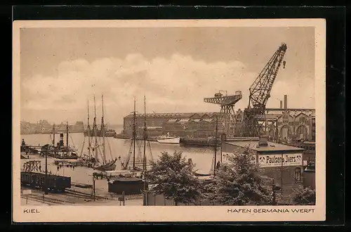 AK Kiel, Hafen Germania Werft