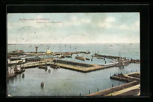 AK Cuxhaven, Fischerei- und alter Hafen