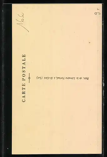 AK Saint-Cere, Devant une Maison du XVe siècle