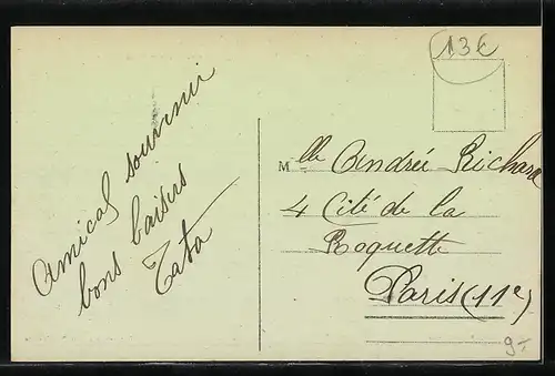 AK Puy-L`Évêque, Grand`Rue et Place