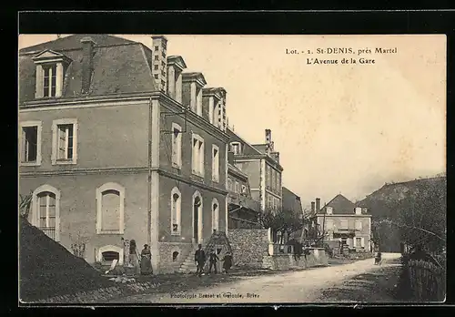 AK St-Denis, L`Avenue de la Gare