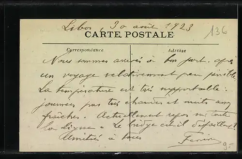 AK Castelfranc, Usines F. Pernod et Cie Chaux et Ciments, La Direction