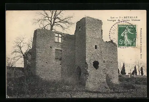 AK Bétaille, Vestiges de l`ancien Château