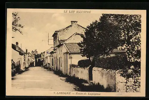 AK Limogne, Route de Lugagnac