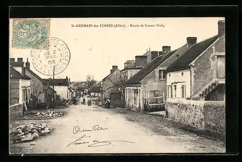 AK St-Germain-des-Fossés, Route de Cusset-Vichy