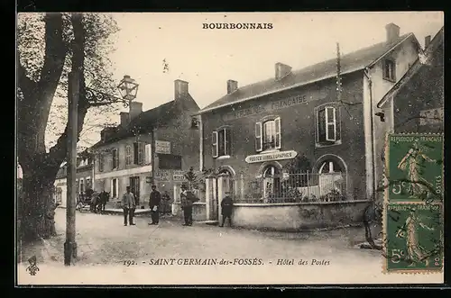 AK Saint-Germain-des-Fossés, Hôtel des Postes