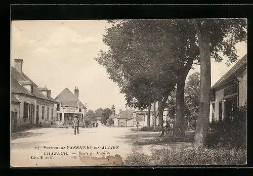 AK Chazeuil, Route de Moulins