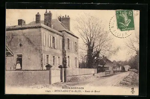 AK Montaigut-le-Blin, Route de Boucé