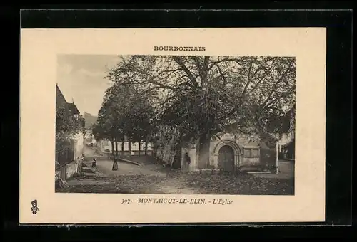 AK Montaigut-le-Blin, L`Église