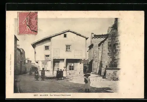 AK Allier, Le Vieux Charroux