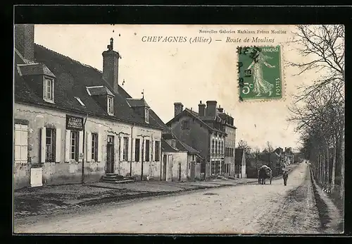 AK Chevagnes, Route de Moulins