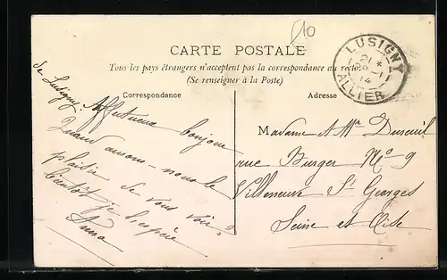 AK Lusigny, Le Bourg