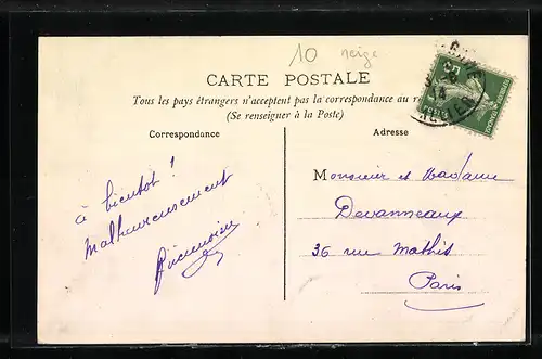 AK Lusigny, Route de Moulins