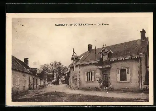 AK Gannay-sur-Loire, La Poste