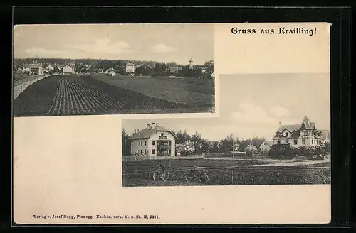 AK Krailling, zwei Motive des Ortes