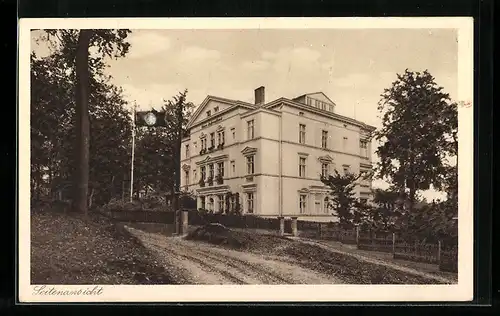 AK Heringsdorf, Kindererholungsheim der NS-Kriegsopferversorgung, Villa Haus Jugendland, Kulmstrasse 9